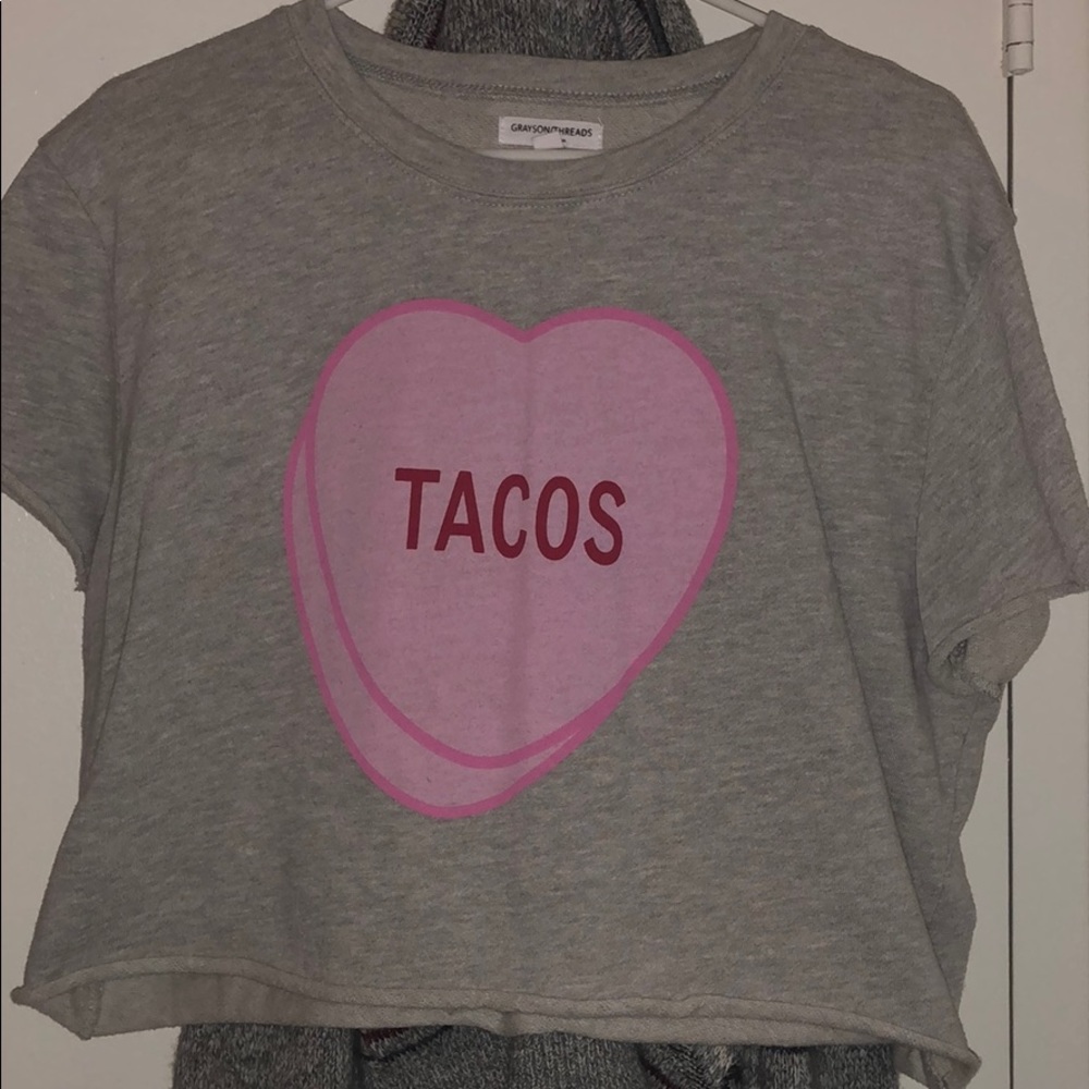 Tacos crop top